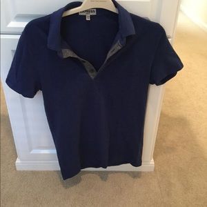 Royal Blue Slim Fit Express Polo